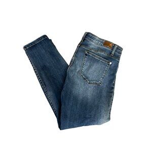 Judy Blue Relaxed Fit Blue Jeans Stretch Denim Size 15/32 Mid Rise